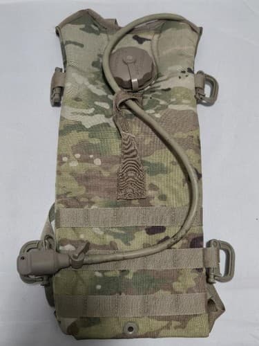 Genuine US Military OCP Multicam Hydration Carrier 3L 100oz MOLLE II VGC #S52s