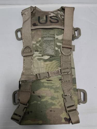 Genuine US Military OCP Multicam Hydration Carrier 3L 100oz MOLLE II VGC #S52s - Thumbnail 2