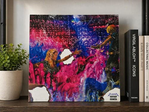 Lil Uzi Vert Eternal Atake Poster Print Hip Hop Wall Art Distressed Damage