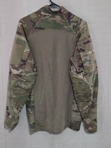 Genuine US Military Issue Army Combat Shirt XL Multicam Type 2 Zipper USGI #S40s - Thumbnail 5