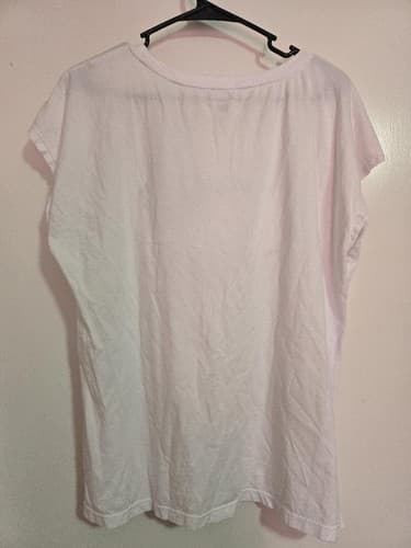 8 W - Tommy Hilfiger logo USA T-Shirt Short Sleeve #E50e - Thumbnail 2