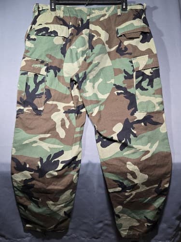 USGI Army BDU Summer Uniform Trousers Pants X-Large Long 8415-01-390-8953 - Thumbnail 6