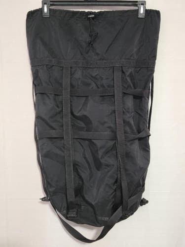 Genuine US Military Black Compression Stuff Sack MSS 8465-01-445-6274 EXC #S59s