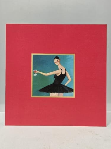 Kanye West My Beautiful Dark Twisted Fantasy Album Cover Art Wall Print #J8j