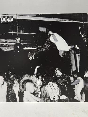 Travis Scott Concert Crowd Black White Poster Art Print Wall Decor - Thumbnail 2