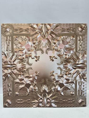Jay-Z & Kanye West Watch The Throne Album Cover Art Wall Print #J2j