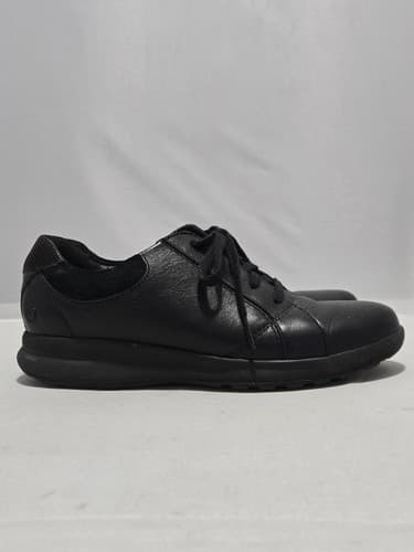 Clarks Unstructured Men's Shoes Size 7.5 Brown Leather Casual Comfort #R69r - Thumbnail 2