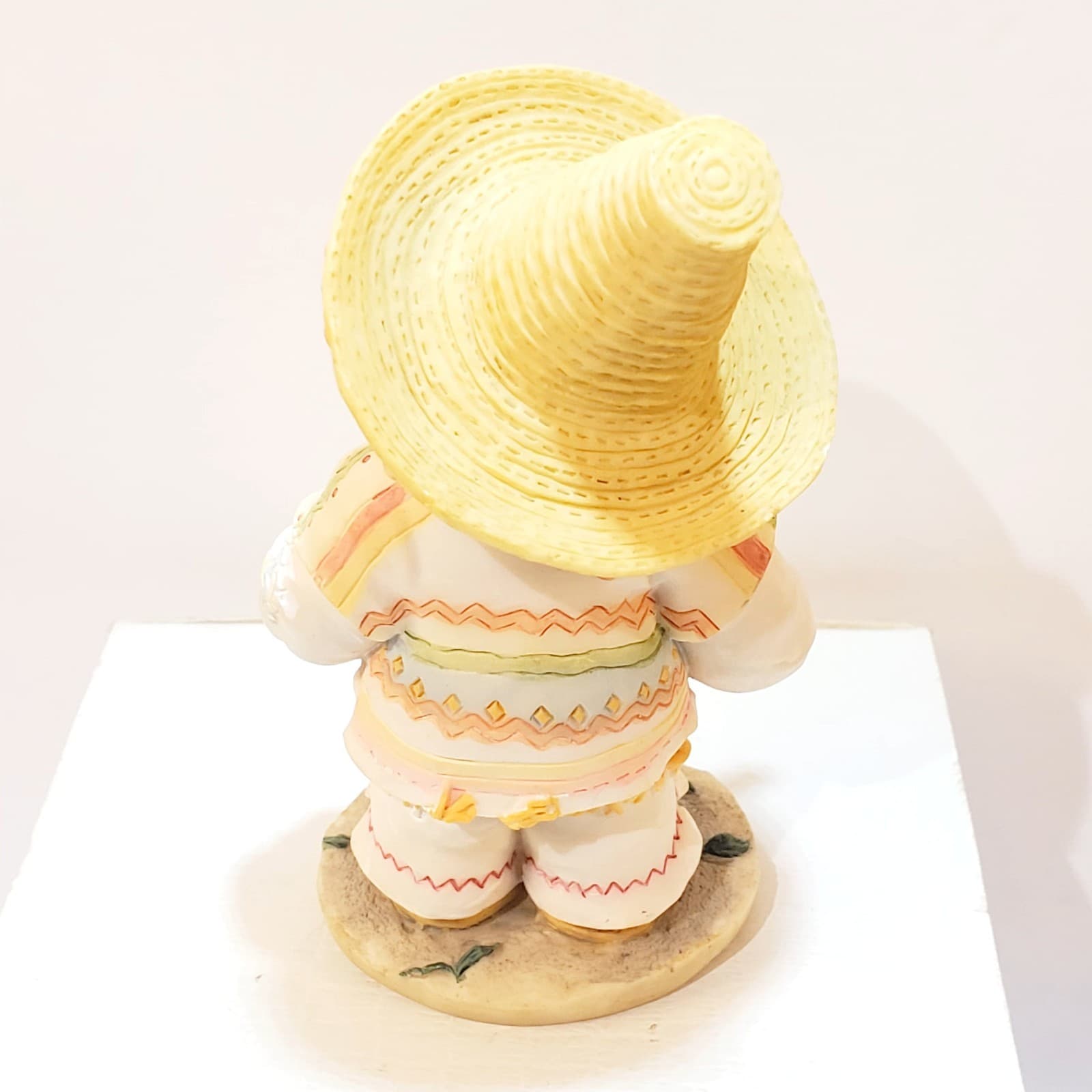 Vintage 1996 Cherished Teddies CARLOS I found an amigo in you Figurine #202339 - Thumbnail 3