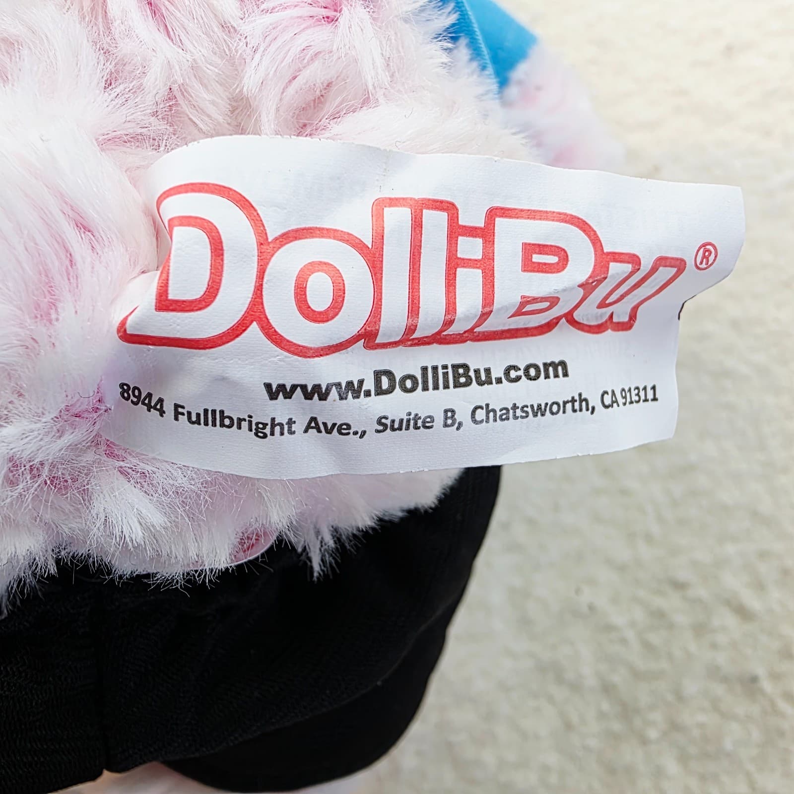 DolliBu Plush Police Soft Pink Sitting Pig Stuffed Animal Removable Clothes 10" - Thumbnail 8