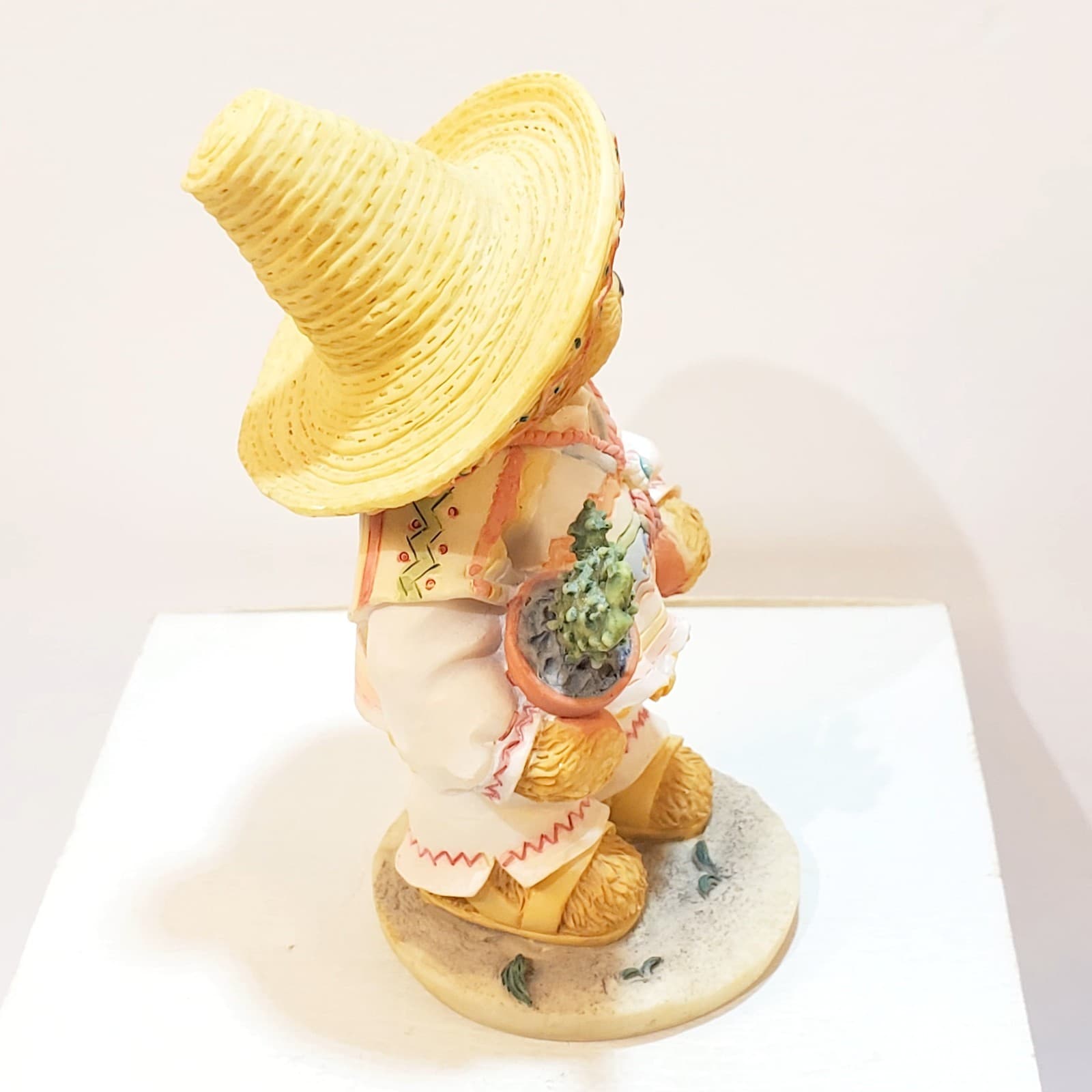 Vintage 1996 Cherished Teddies CARLOS I found an amigo in you Figurine #202339 - Thumbnail 4