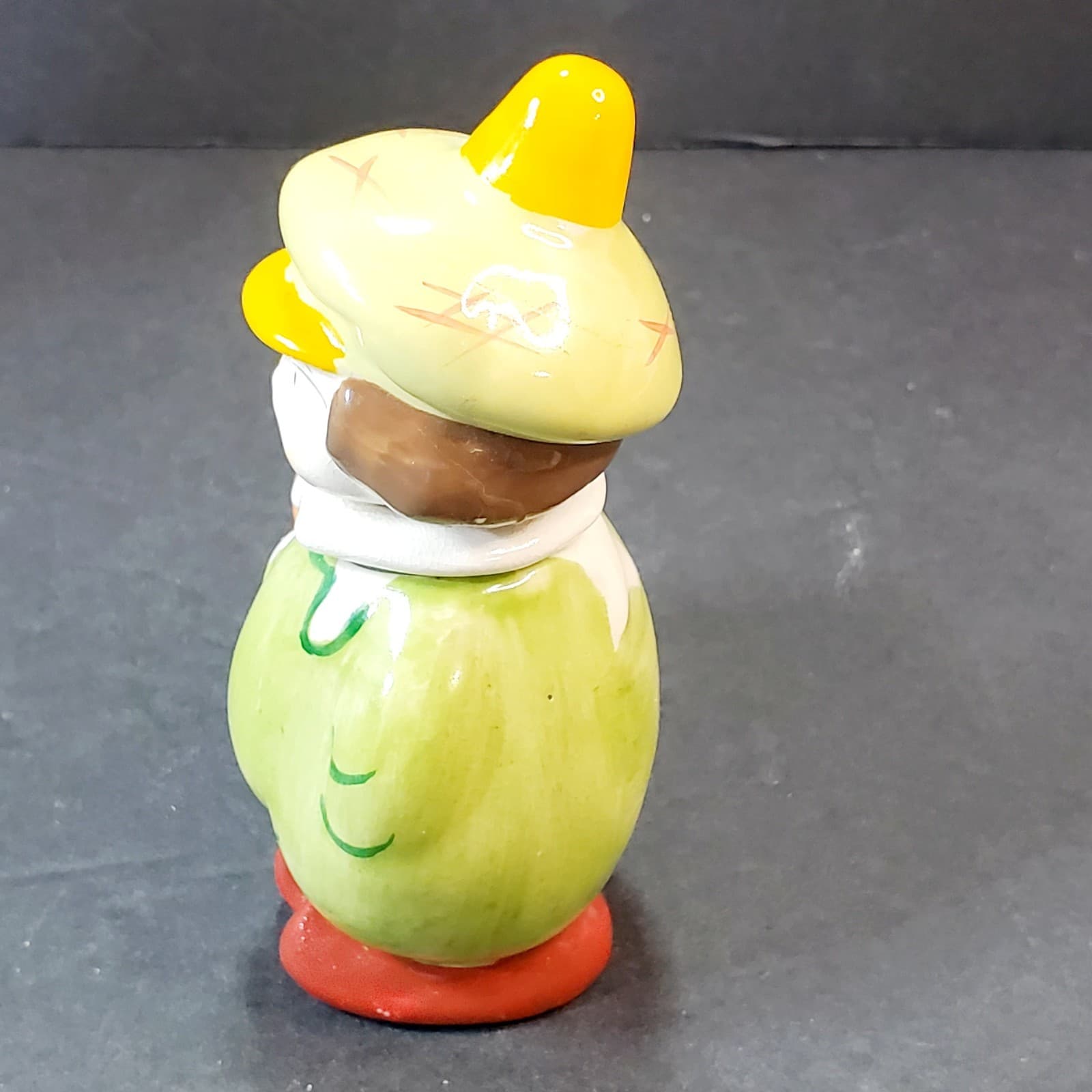 Vintage Googly Eyed Boy Pin Cushion Needle Keeper Perfume Bottle Germany - Thumbnail 11