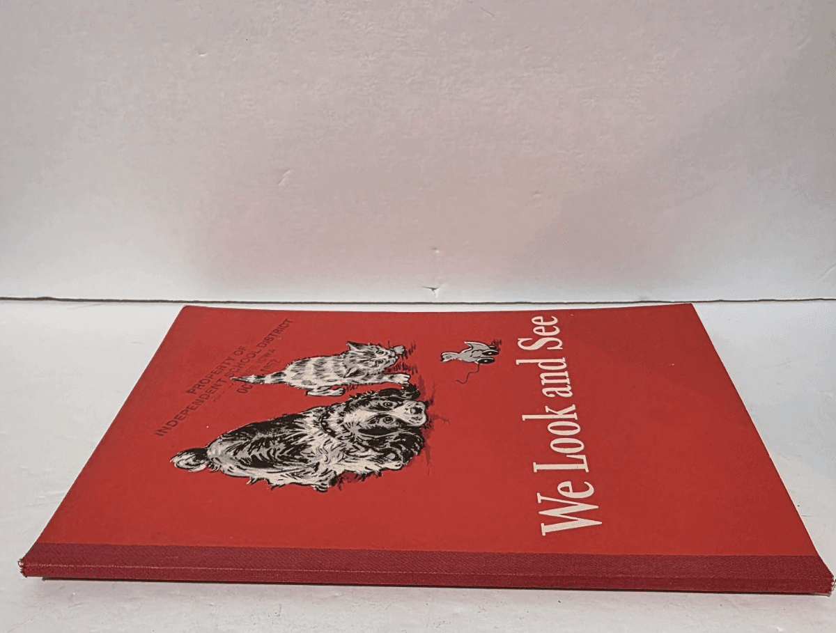 Dick & Jane Primer Book We Look And See Scott Foresman Softcover 1946-47 Edition - Thumbnail 7