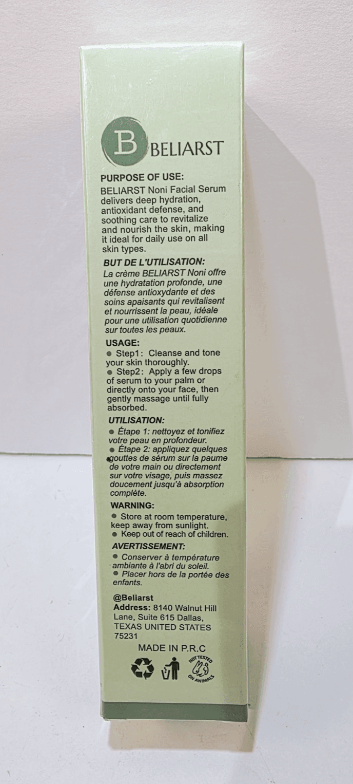 Bellarst Noni Anti-Aging Facial Serum 50ml Wrinkle Repair & Hydrating New - Thumbnail 3