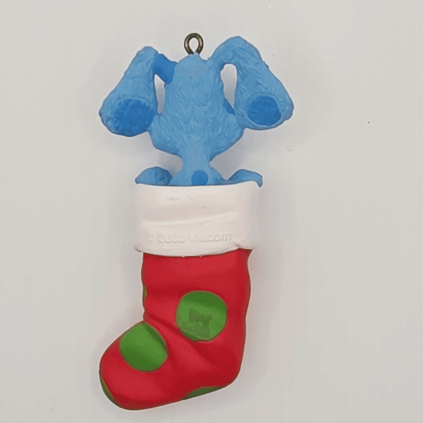 Nickelodeon Blue's Clues Stocking Christmas Ornament 2005 Licensed Collectible - Thumbnail 2