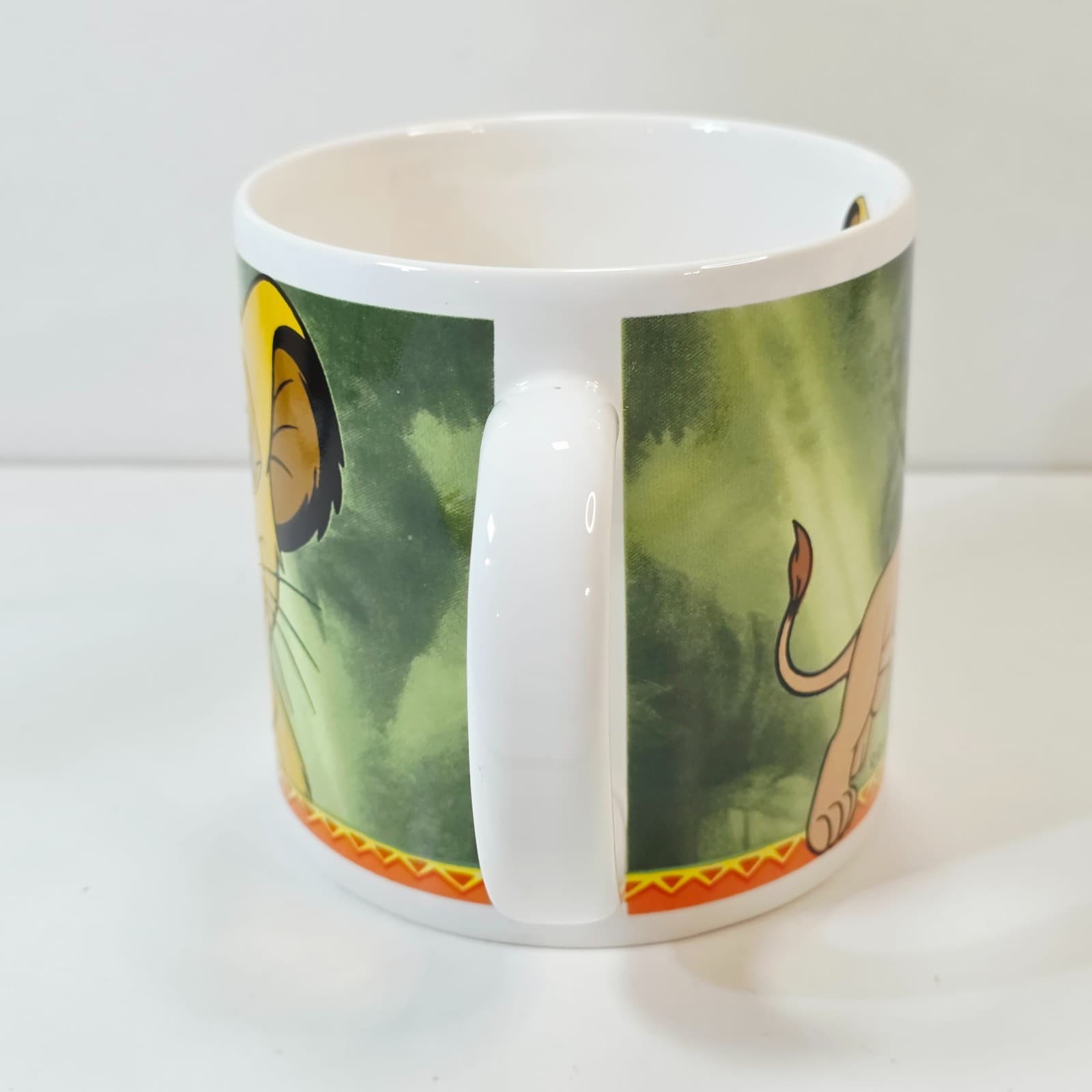Vintage Disney The Lion King Simba And Nala Oversized Mug EMA Germany HTF - Thumbnail 4