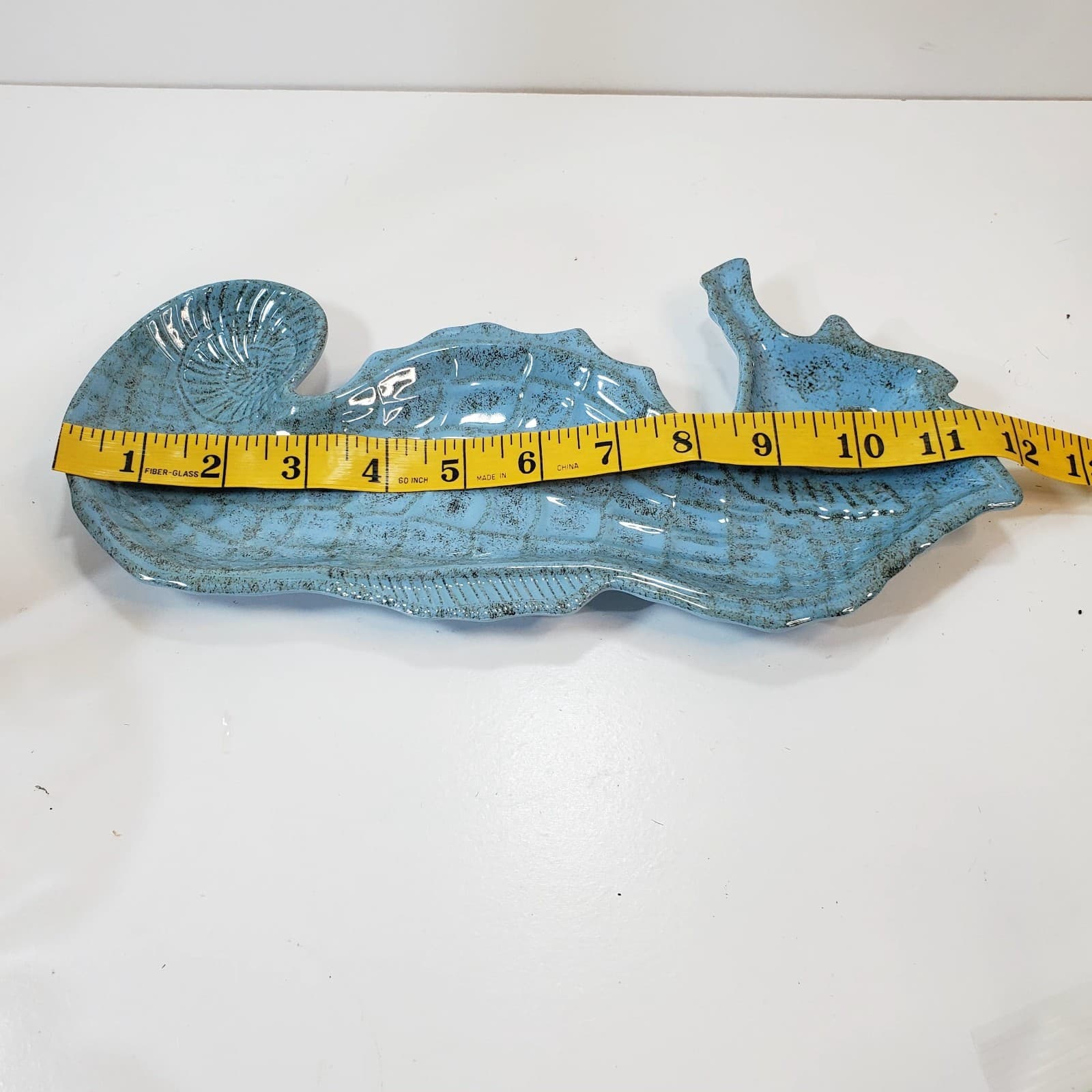 Cynthia Rowley Blue Melamine Seahorse Dish Beach Core by COASTAL Collection - Thumbnail 6