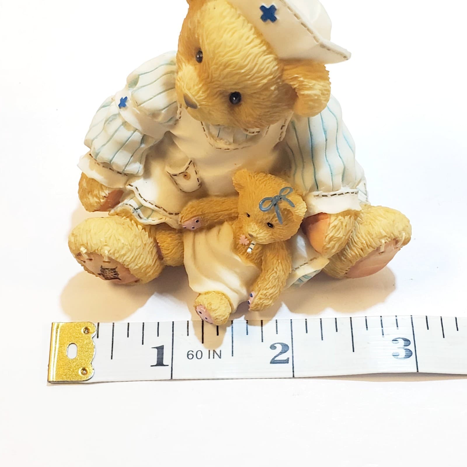 Vtg 1996 Cherished Teddies LAURA Friendship Makes It All Better Figurine #156396 - Thumbnail 7