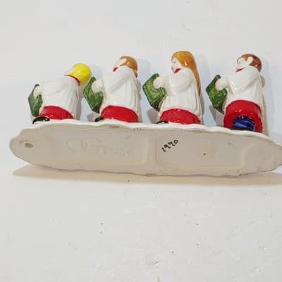 Department 56 Original Snow Village Christmas Choir Kids #5147-0 Retired NO BOX - Thumbnail 7