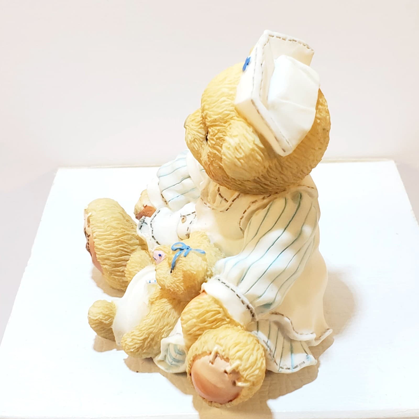 Vtg 1996 Cherished Teddies LAURA Friendship Makes It All Better Figurine #156396 - Thumbnail 4