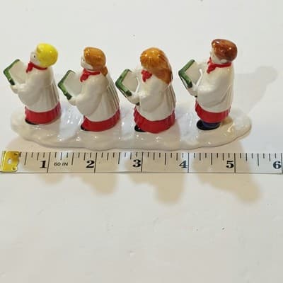 Department 56 Original Snow Village Christmas Choir Kids #5147-0 Retired NO BOX - Thumbnail 8