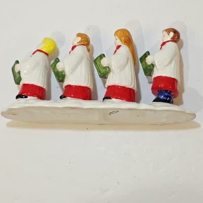 Department 56 Original Snow Village Christmas Choir Kids #5147-0 Retired NO BOX - Thumbnail 4