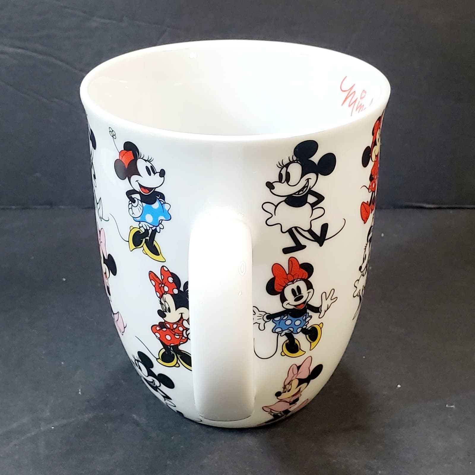 Disney Minnie Mouse's Evolution 16oz Collectible Ceramic Coffee Tea Mug Cup - Thumbnail 4