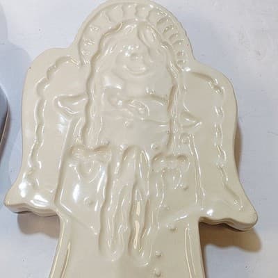 Vtg 2003 Blue Sky Claywork’s Angel Cookie Cutter and Stamp By Heather Goldminc - Thumbnail 8