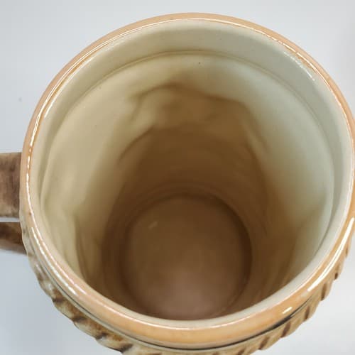 Vintage KMP Beer Stein Mug, Arnart Creations Woman, Man & Castle Makers Mark - Thumbnail 5