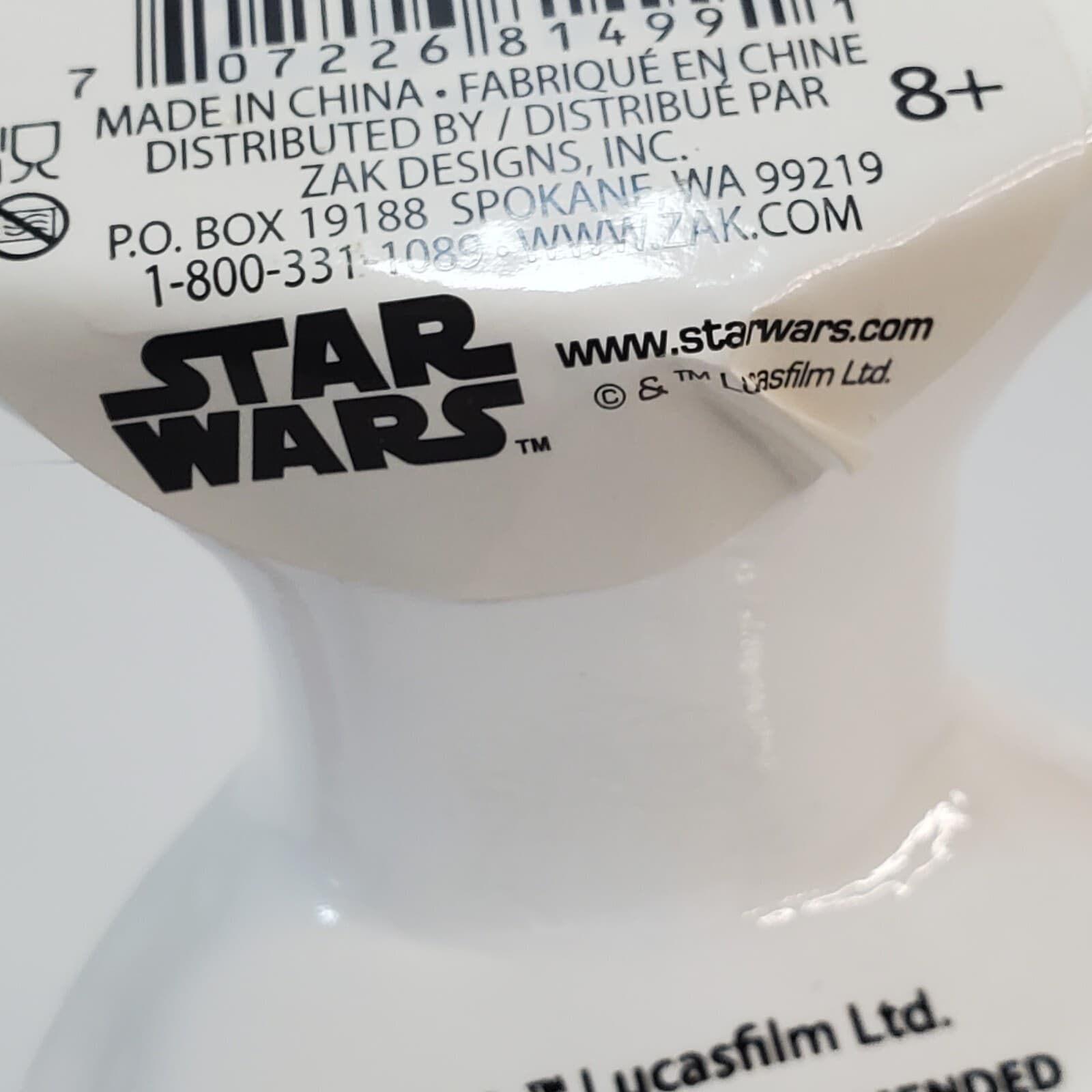 Star Wars R2D2 Ceramic Cup Mug Zak! Designs Lucas Films Collectible - Thumbnail 8