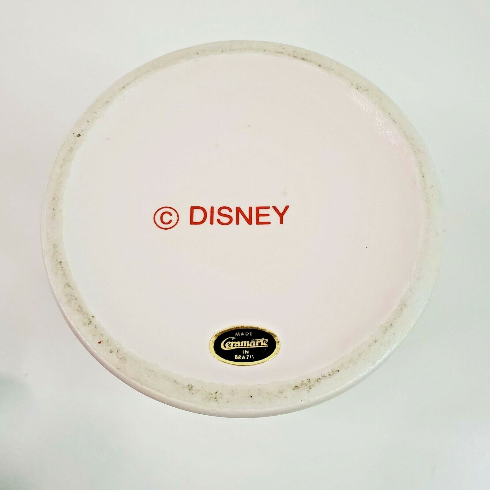 Vintage Walt Disney World Stein Beer Collectible Mug 3D Made In Brazil Ceramarte - Thumbnail 8