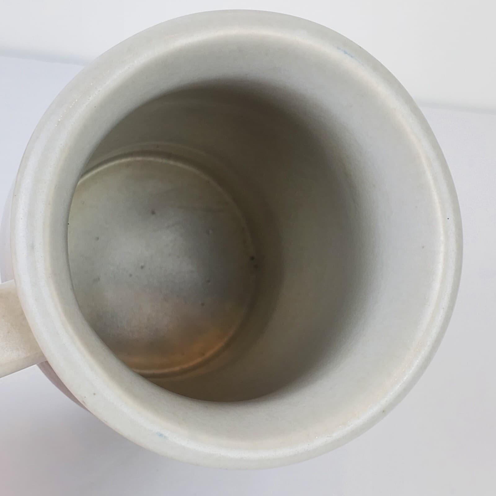 Vintage Pfaltzgraff Yorktowne Tulip 4 1/2" Footed Barrel Coffee Mug USA Made - Thumbnail 5