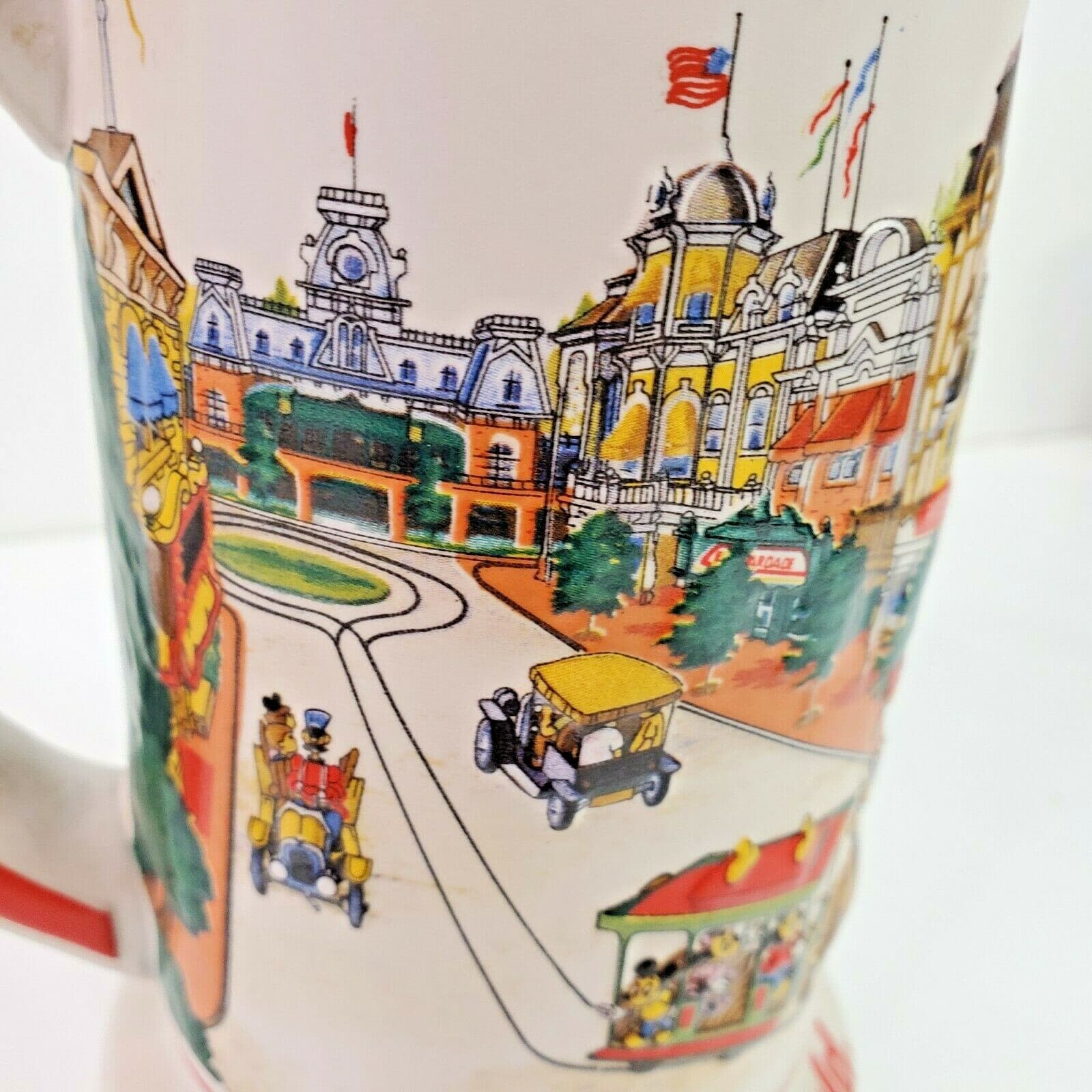 Vintage Walt Disney World Stein Beer Collectible Mug 3D Made In Brazil Ceramarte - Thumbnail 2