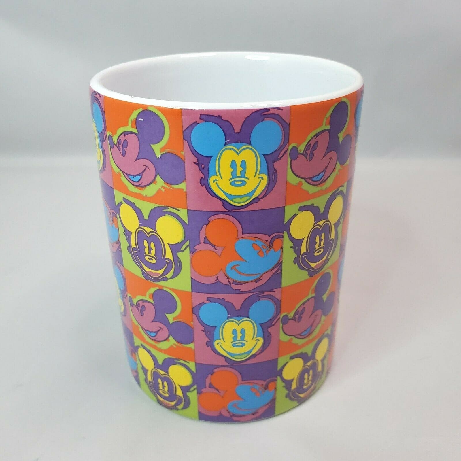 Disney Mickey Mouse Heads Coffee Mug Cup By Jerry Leigh All over Print - Thumbnail 3