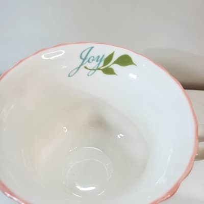 Susan Winget The Studio Shop Coffee Mug Tea Cup Joy Thankful Heart Inspirational - Thumbnail 2