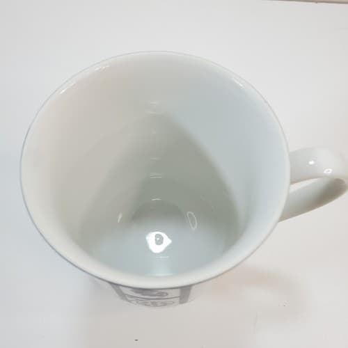 Vtg GHC Script Monogram H Initial Pedestal Coffee Tea Mug Cup Japan Porcelain - Thumbnail 2