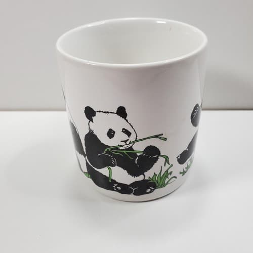 Vintage 1982 Washington, DC FONZ National Zoo Pandas Coffee Cup Tea Mug 3.25" - Thumbnail 2