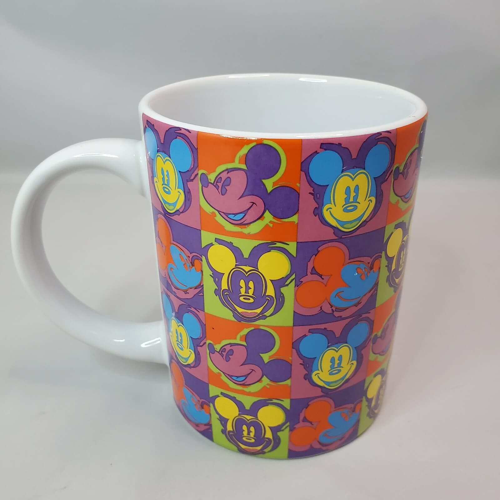 Disney Mickey Mouse Heads Coffee Mug Cup By Jerry Leigh All over Print - Thumbnail 2