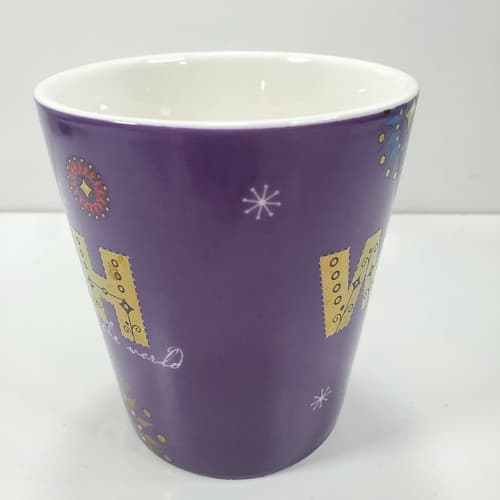 Starbucks 14oz Wish Joy To The World Christmas Holiday Coffee Tea Cup Mug 2006 - Thumbnail 2