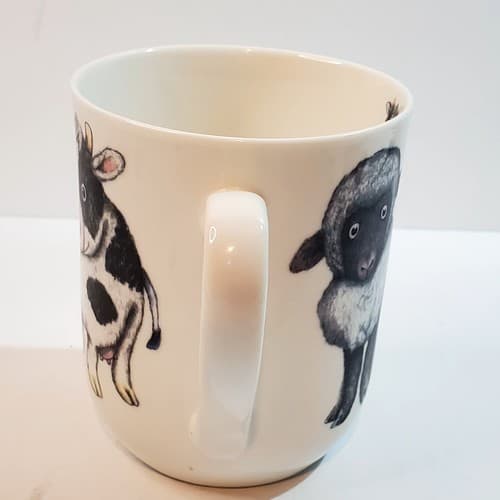 The Leonardo Collection Fine China Farm Animals Cow Duck Sheep Mug England - Thumbnail 5