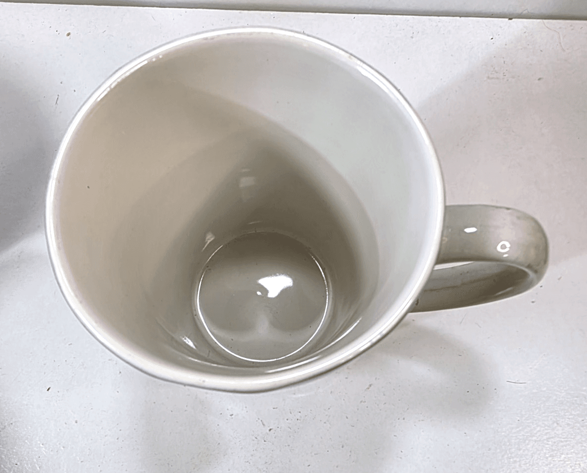Prima Design Embossed Orange FOX Blue Trim Ceramic Coffee Tea MUG Cup - Thumbnail 2
