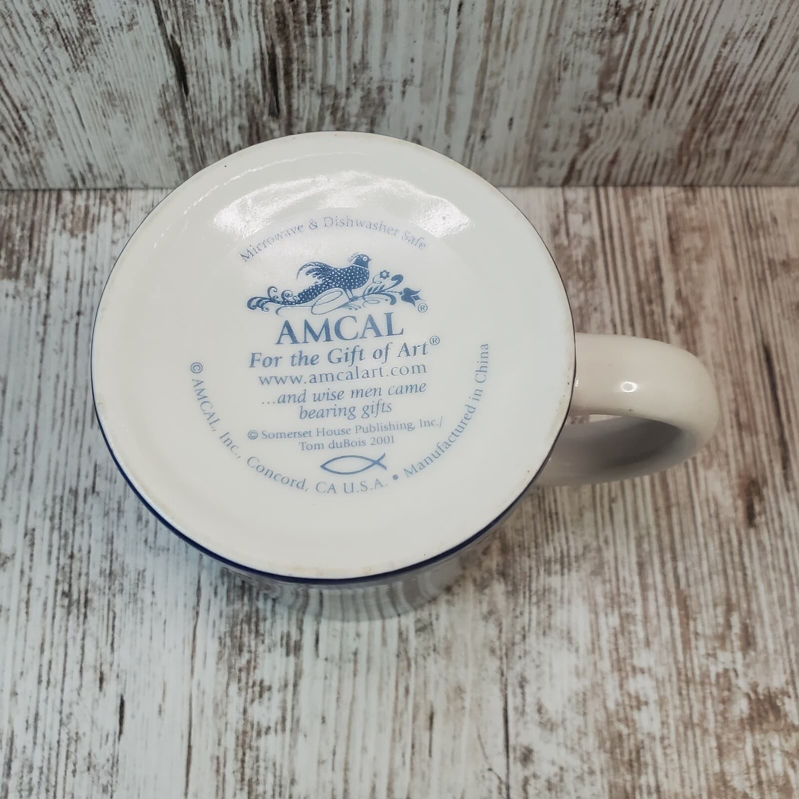 2001 AMCAL "...and wise men came bearing gifts" For the Gift of Art Coffee Mug - Thumbnail 7