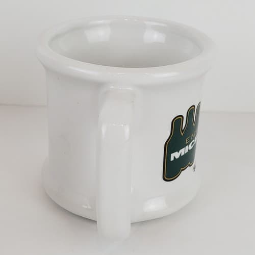 Vintage Empress Microbrew Fest Sept 12-15 Small Green White Ceramic Mug Cup USA - Thumbnail 2