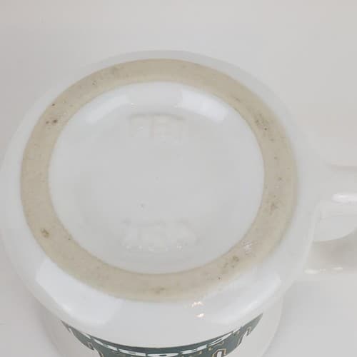 Vintage Empress Microbrew Fest Sept 12-15 Small Green White Ceramic Mug Cup USA - Thumbnail 6