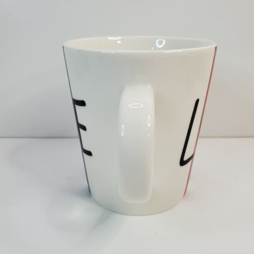 Royal Doulton Ellen Degeneres LOVE Stripes Porcelain Coffee Mug Cup London - Thumbnail 5