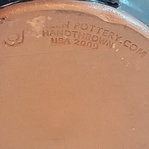 Deneen Pottery 2009 Another Broken Egg Cafe Grayton Beach FL Coffee Cup Mug - Thumbnail 6