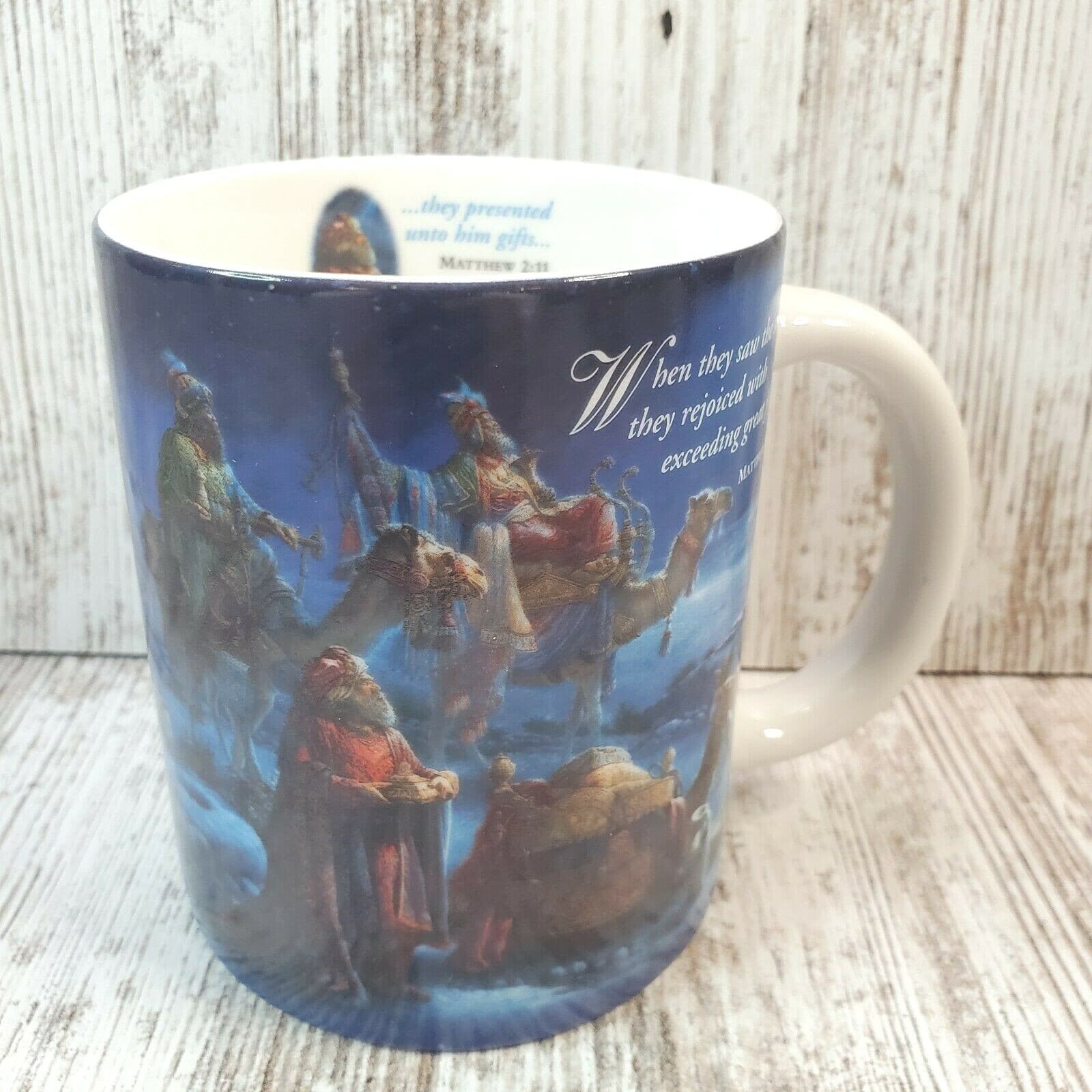 2001 AMCAL "...and wise men came bearing gifts" For the Gift of Art Coffee Mug