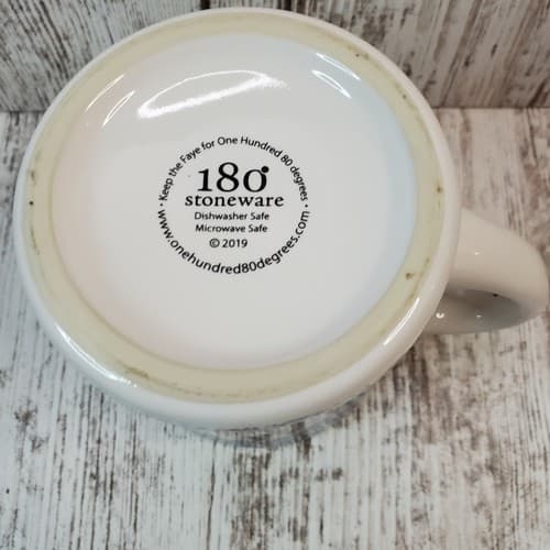 180 degrees stoneware Texas Star State Flags Paisley Coffee Tea Mug Cup - Thumbnail 5