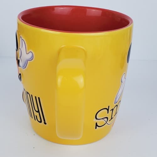 Disney Mickey Mouse 3D Embossed Mug Smart Funny Disney Parks Exclusive - Thumbnail 2