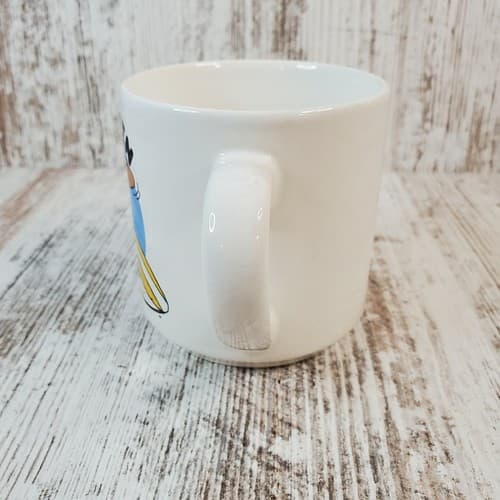 Vintage Mug Shanty Coffee Mug Dog Surfer Hang Ten Tea Cup signed Cahill - Thumbnail 5