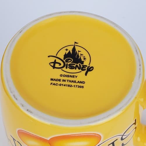 Disney Mickey Mouse 3D Embossed Mug Smart Funny Disney Parks Exclusive - Thumbnail 6